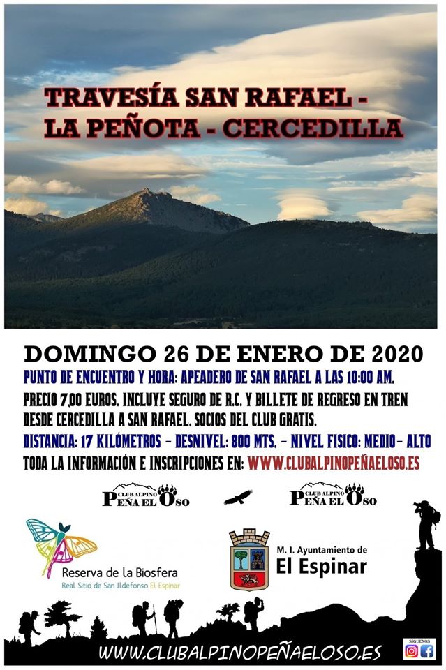Travesía San Rafael - La Peñota - Cercedilla