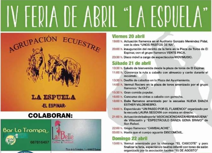 feria abril el espinar